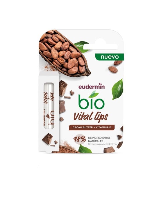 Eudermin Balsamo labbra bio rivitalizzante cacao + vitamina E 4,8gr unisex