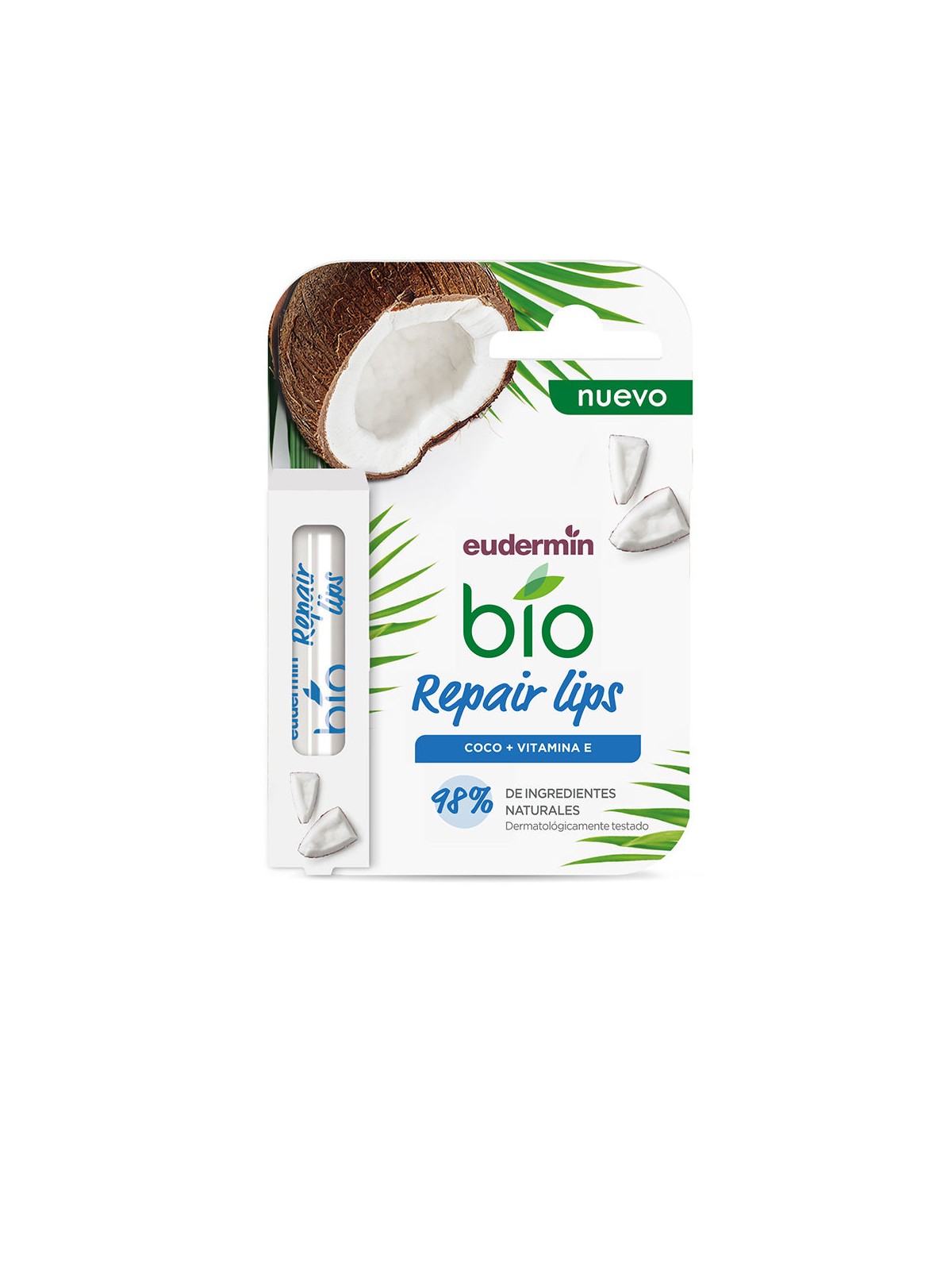 Eudermin Balsamo labbra bio-riparatore cocco + vitamina E 4,8gr unisex