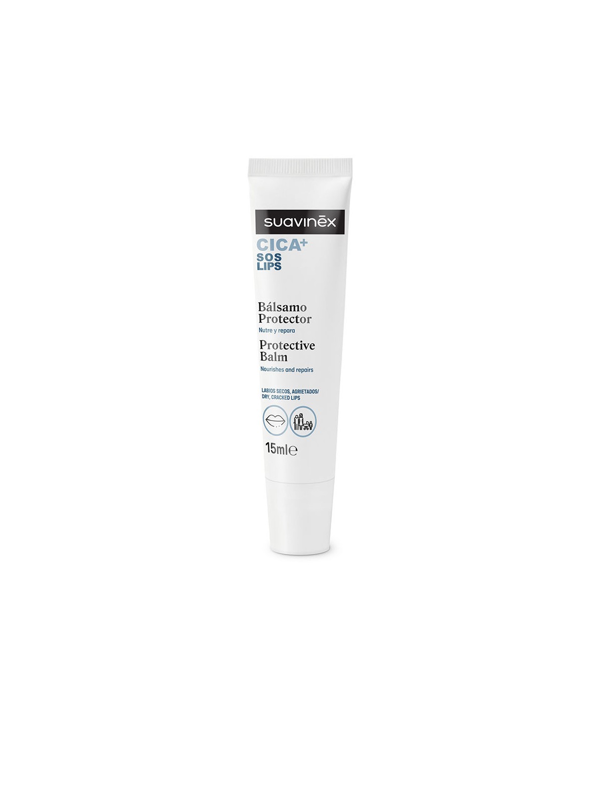 Suavinex Balsamo labbra CICA+ SOS LIPS 15ml unisex