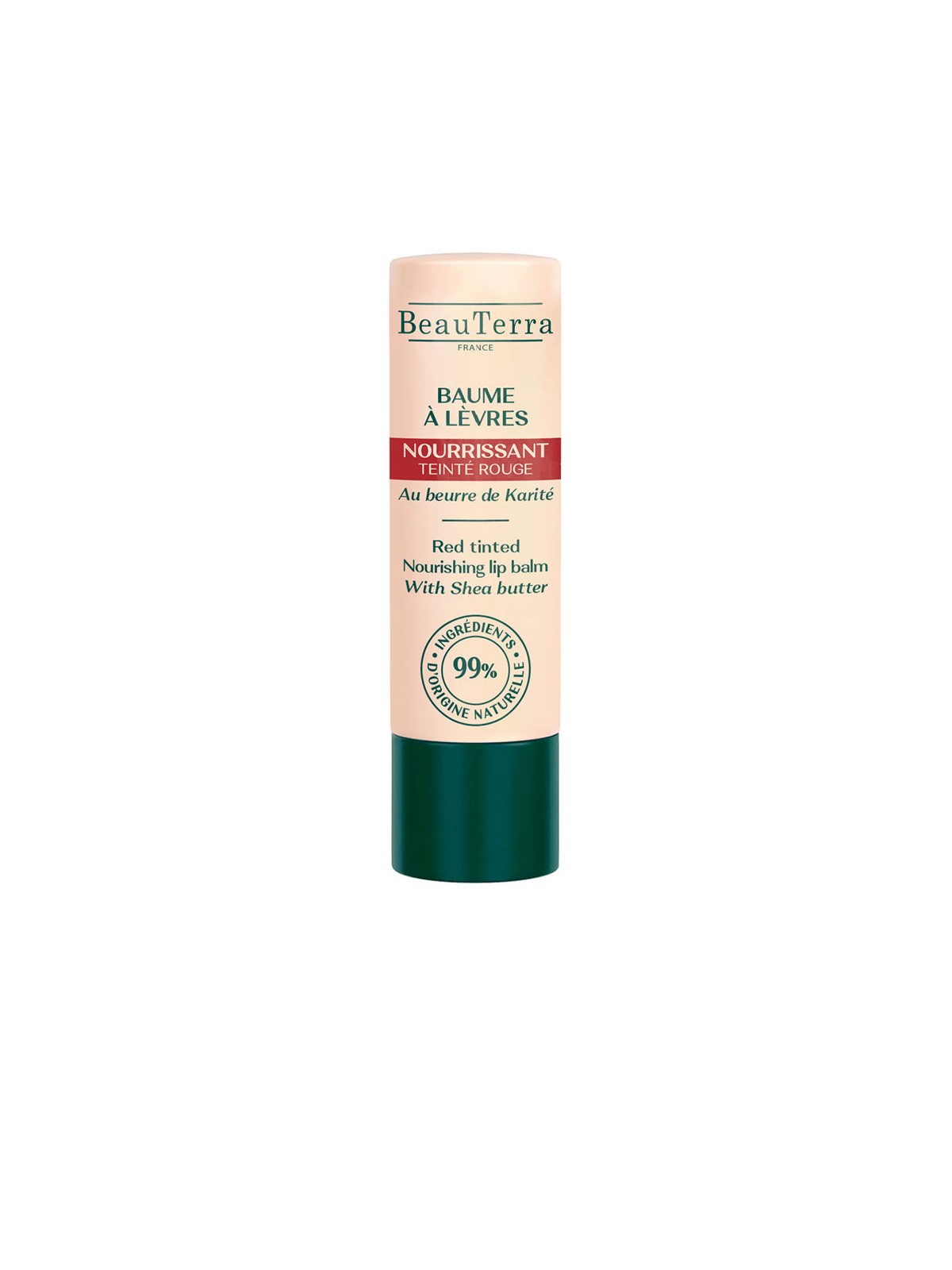 Beauterra Balsamo labbra color n.Rosso 4gr unisex