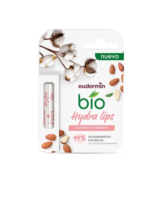 Eudermin Balsamo labbra idratante biologico cotone + mandorle E 4,8gr unisex