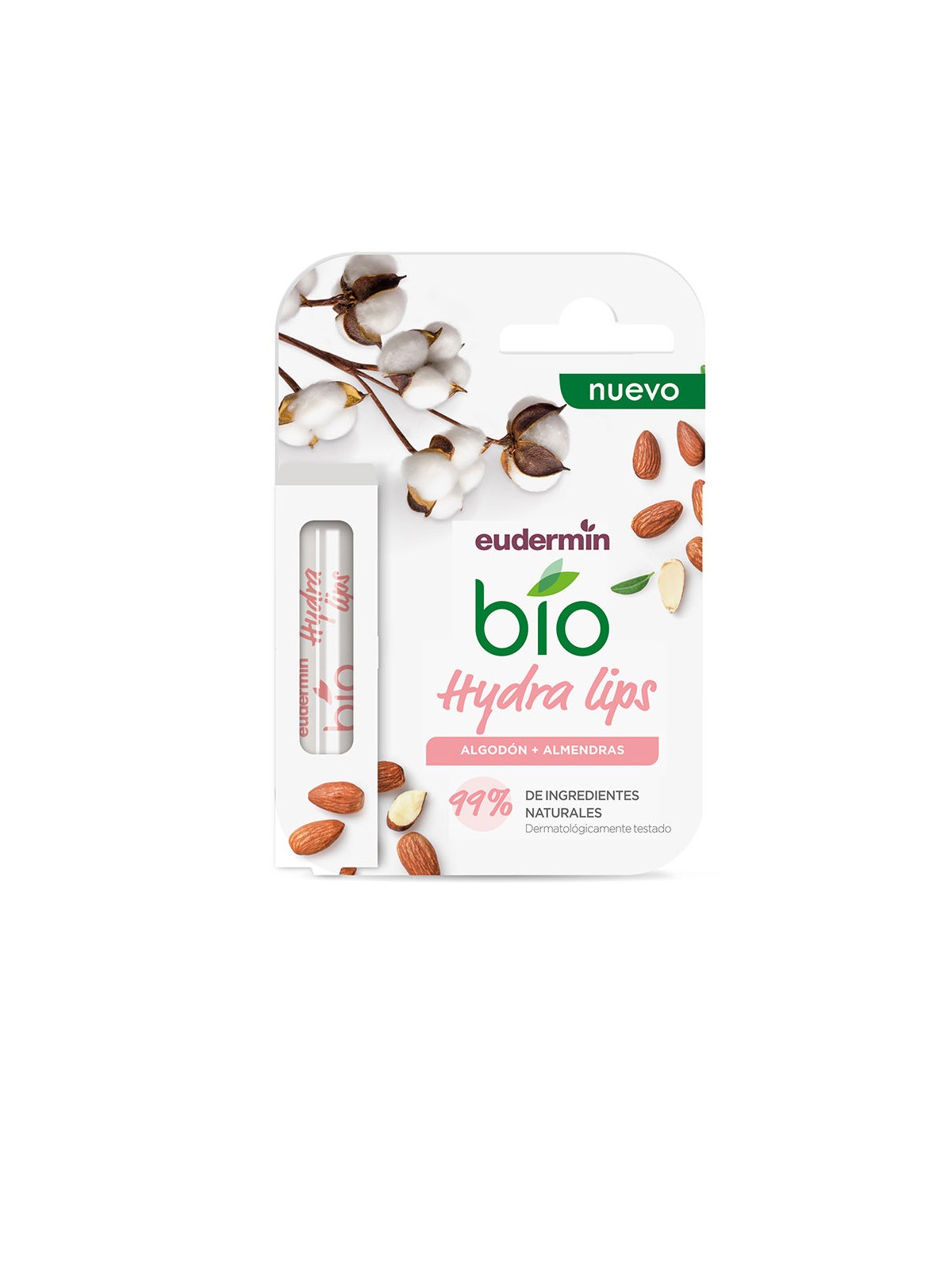 Eudermin Balsamo labbra idratante biologico cotone + mandorle E 4,8gr unisex