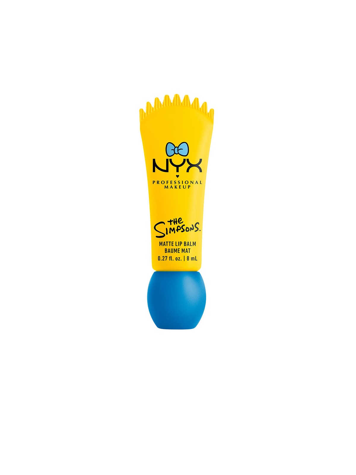 Nyx Professional Make Up Balsamo labbra opaco THE SIMPSONS SMUSHY n.Peekaboo Blu 8ml unisex