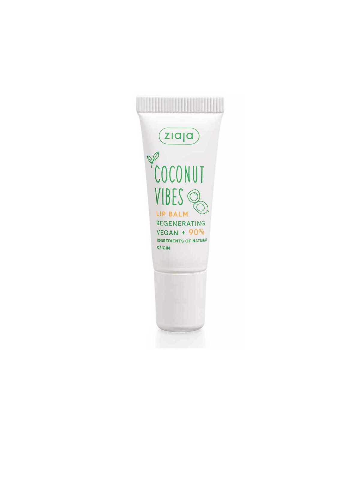 Ziaja Balsamo labbra rigenerante COCONUT & ORANGE VIBES 10ml donna