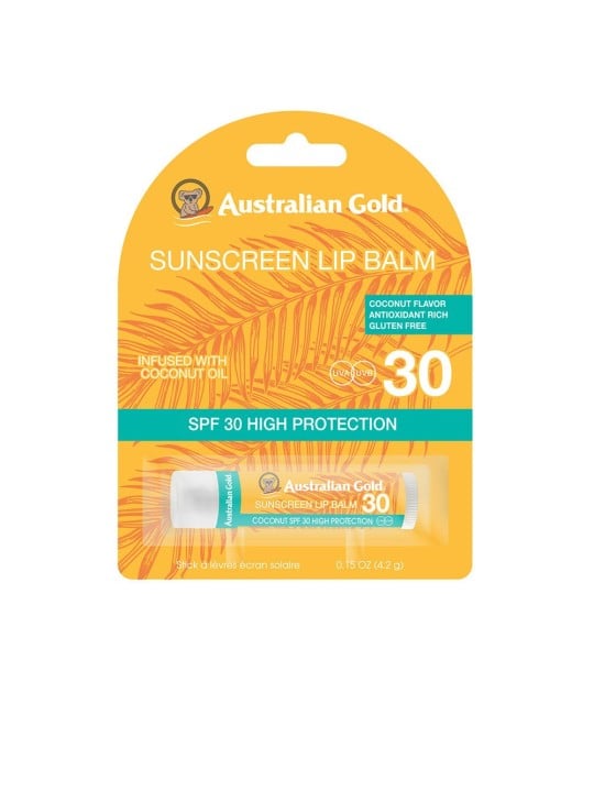 Australian Gold Balsamo labbra SPF30 n.olio di cocco 4,2gr unisex