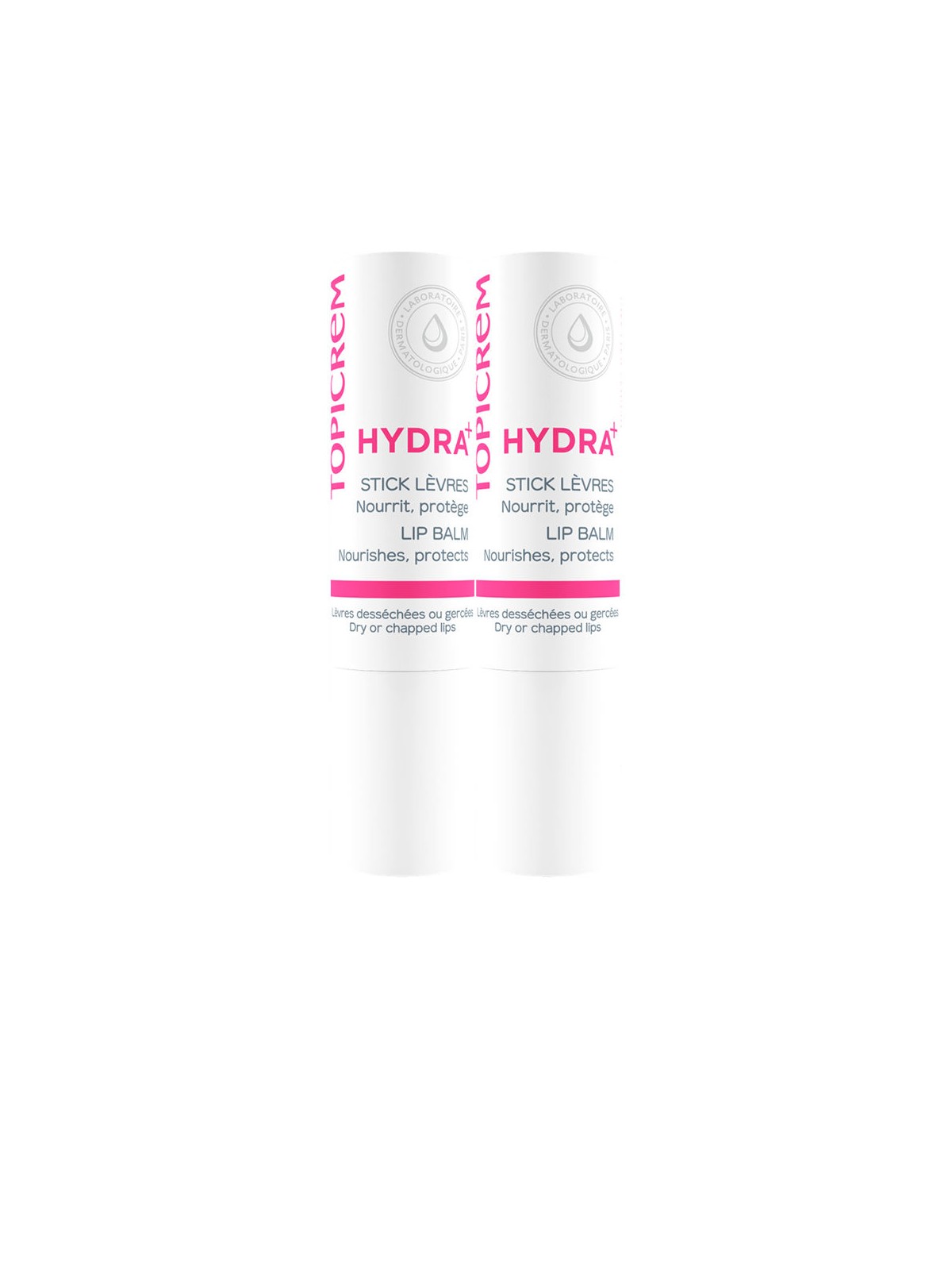 Topicrem Balsamo labbra ultra-idratante HYDRA+ confezione da 2 x 4gr 2 x 4 g unisex