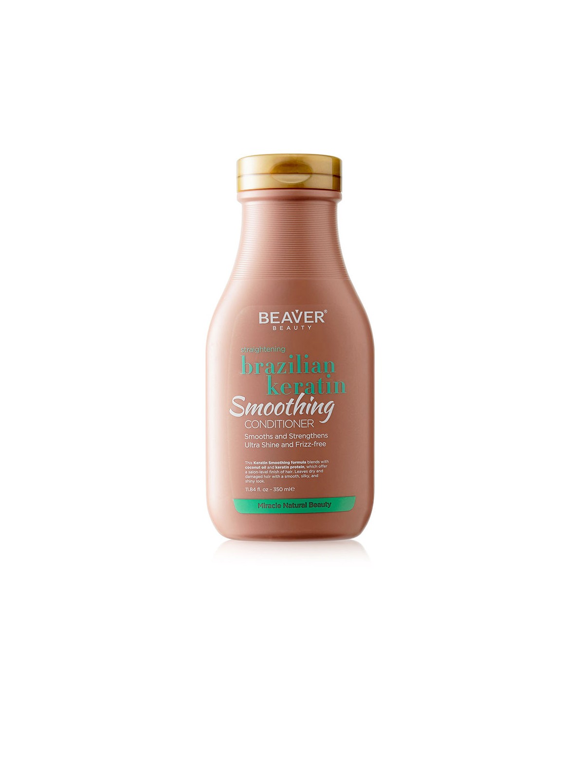 Beaver Balsamo lisciante alla cheratina brasiliana 350ml unisex