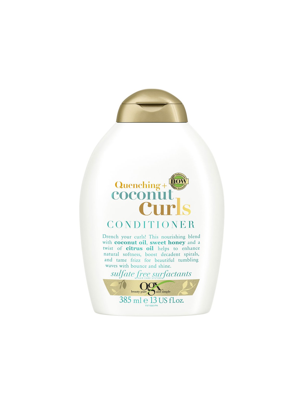 Ogx Balsamo per capelli ricci al cocco 385ml unisex