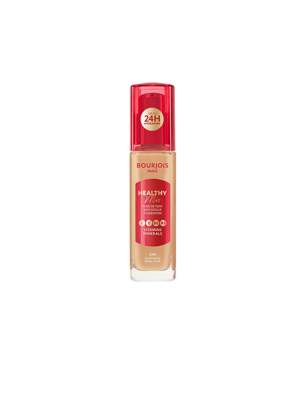 Bourjois Base trucco HEALTHY MIX n.53W-Beige Chiaro 30ml unisex
