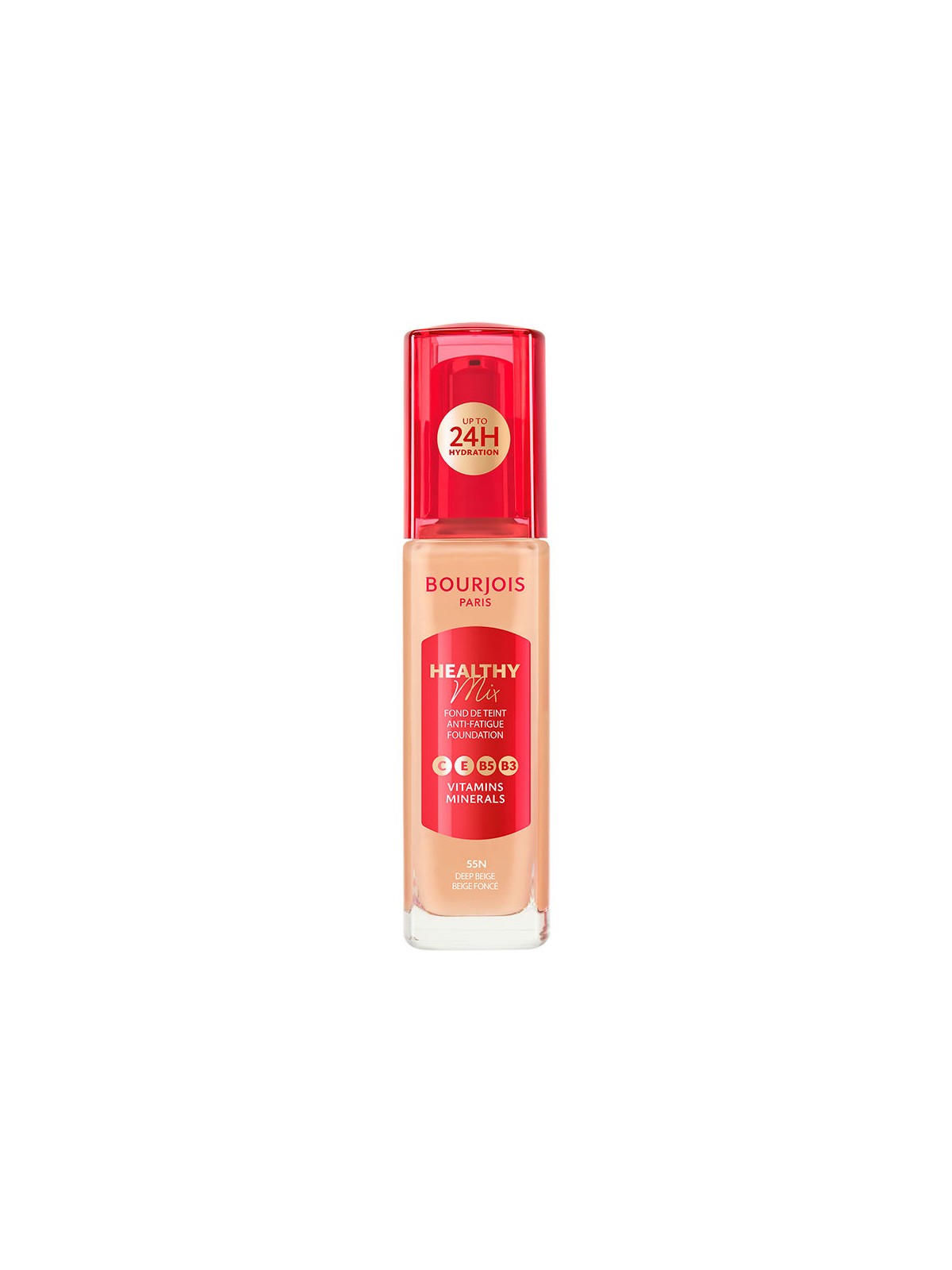 Bourjois Base trucco HEALTHY MIX n.55N-Beige Intenso 30ml unisex
