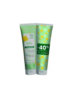 Klorane BÉBÉ BIO crema per pannolini confezione 2 x 100ml unisex