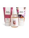 Idc Institute BELLEZZA FIORI BAGAGLIAIA DA VIAGGIO 4 PEZZI shampoo 70 ml + shower gel 100 ml + body lotion 70 ml unisex