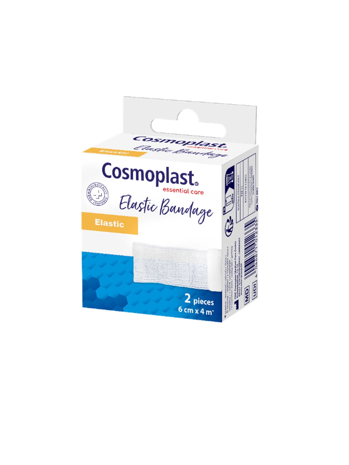 Cosmoplast Benda elastica COSMOPLAST 6x4 cm, 2 pezzi unisex