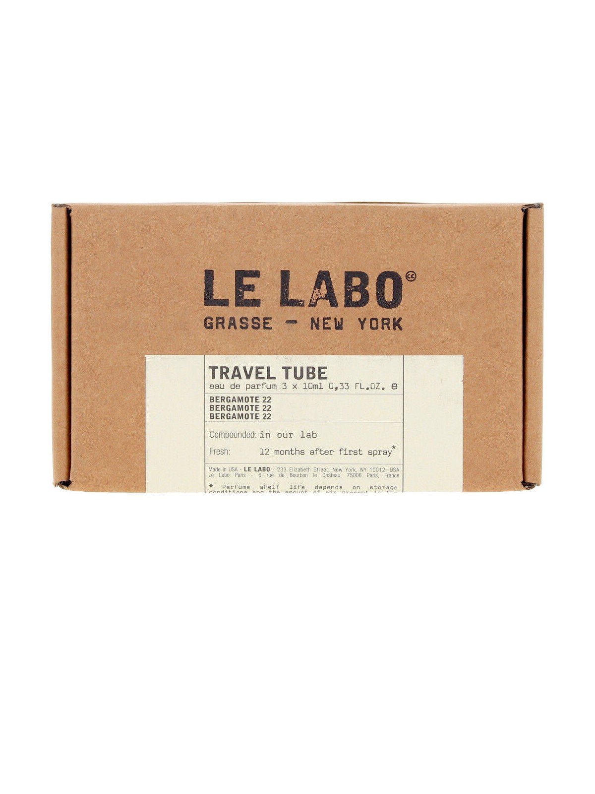 Le Labo BERGAMOT 22 eau de parfum vaporizzatore 10ml unisex