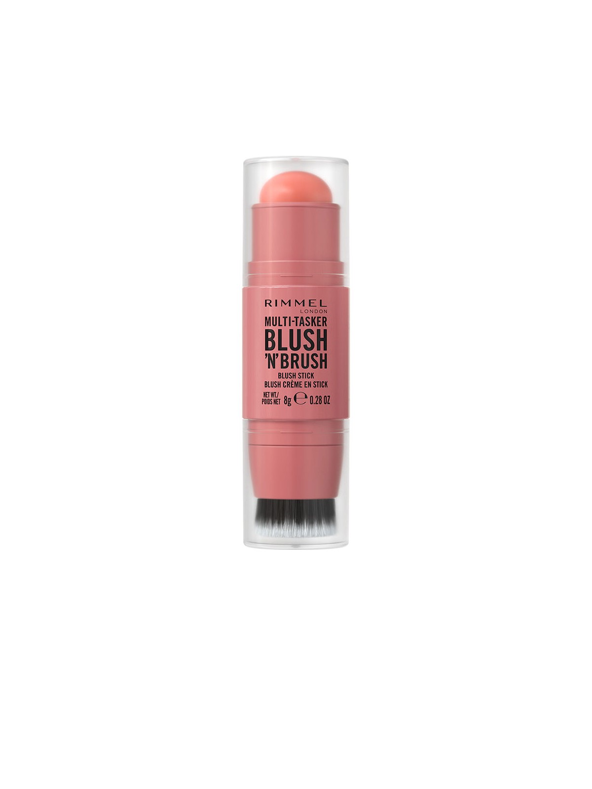 Rimmel London Blush e pennello multiuso in stick n.100 - Cotton Candy 8gr unisex