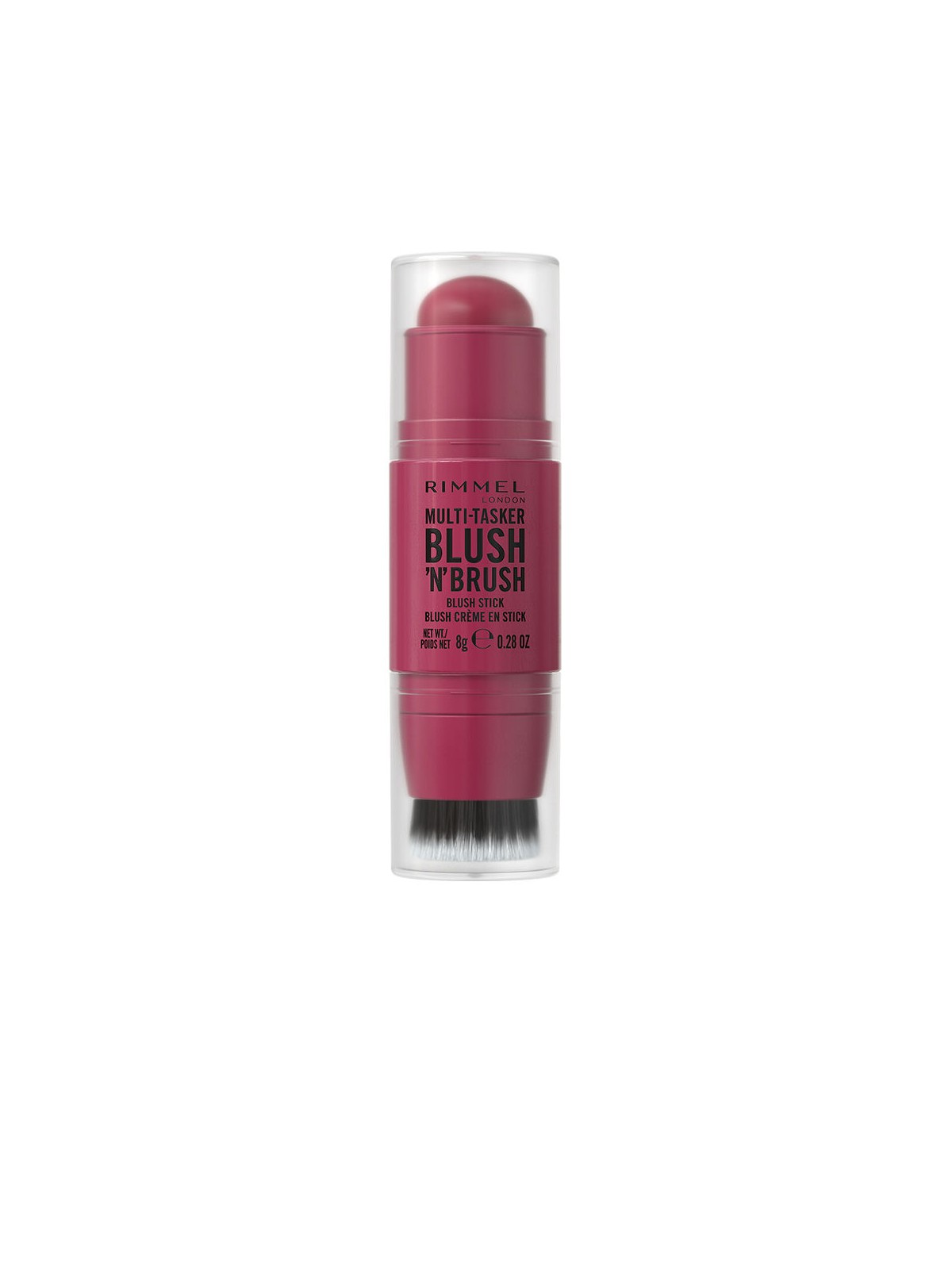 Rimmel London Blush e pennello multiuso in stick n.200-Fushia Glam 8gr unisex