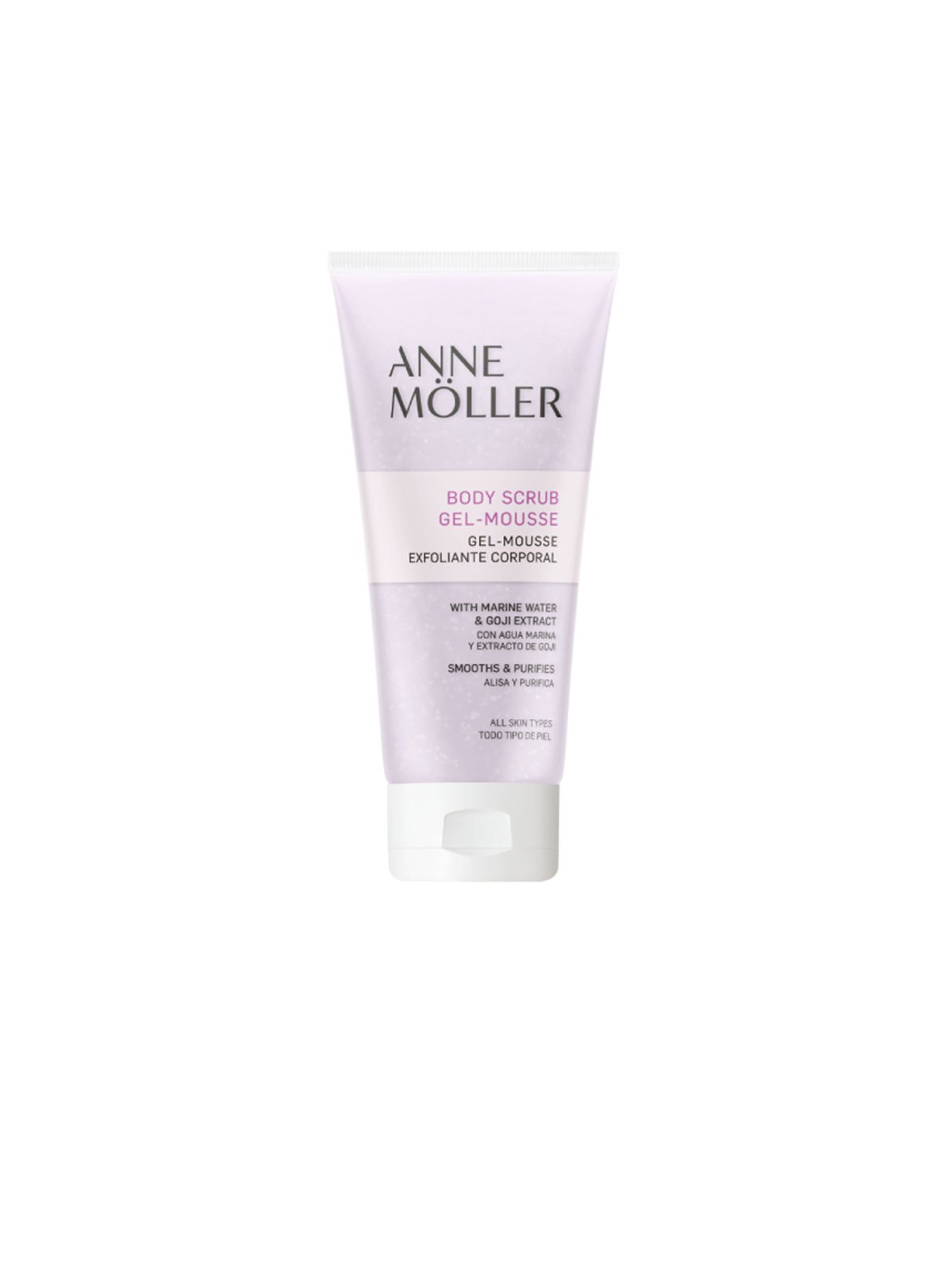 Anne Möller BODY ESSENTIALS gel-mousse esfoliante corpo 200ml unisex