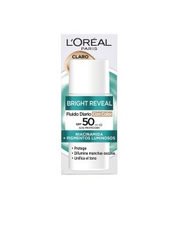 L'Oréal Paris BRIGHT REVEAL NIACINAMIDE fluido giornaliero SPF50 n.trasparente 50ml unisex