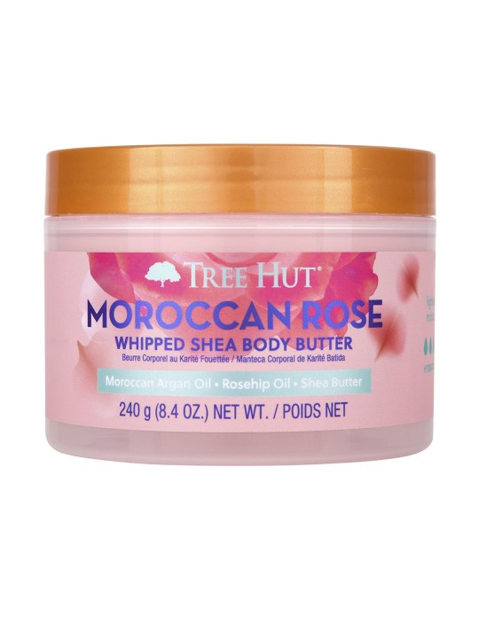 Tree Hut Burro corpo soufflé rosa marocchino 240 g unisex