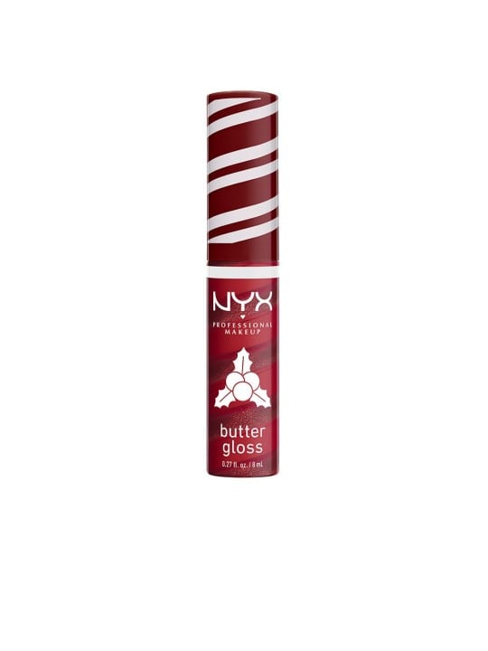 Nyx Professional Make Up BUTTER GLOSS SWIRL n.04-Holly Berry Swirl 8ml unisex