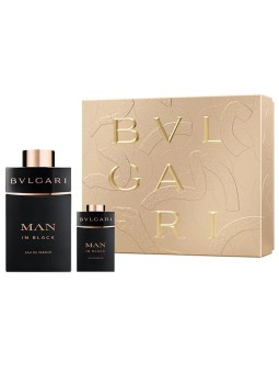 Bvlgari BVLGARI MAN IN BLACK CASE 2 pezzi Eau de parfum spray 100 ml + Eau de Parfum 15 ml unisex