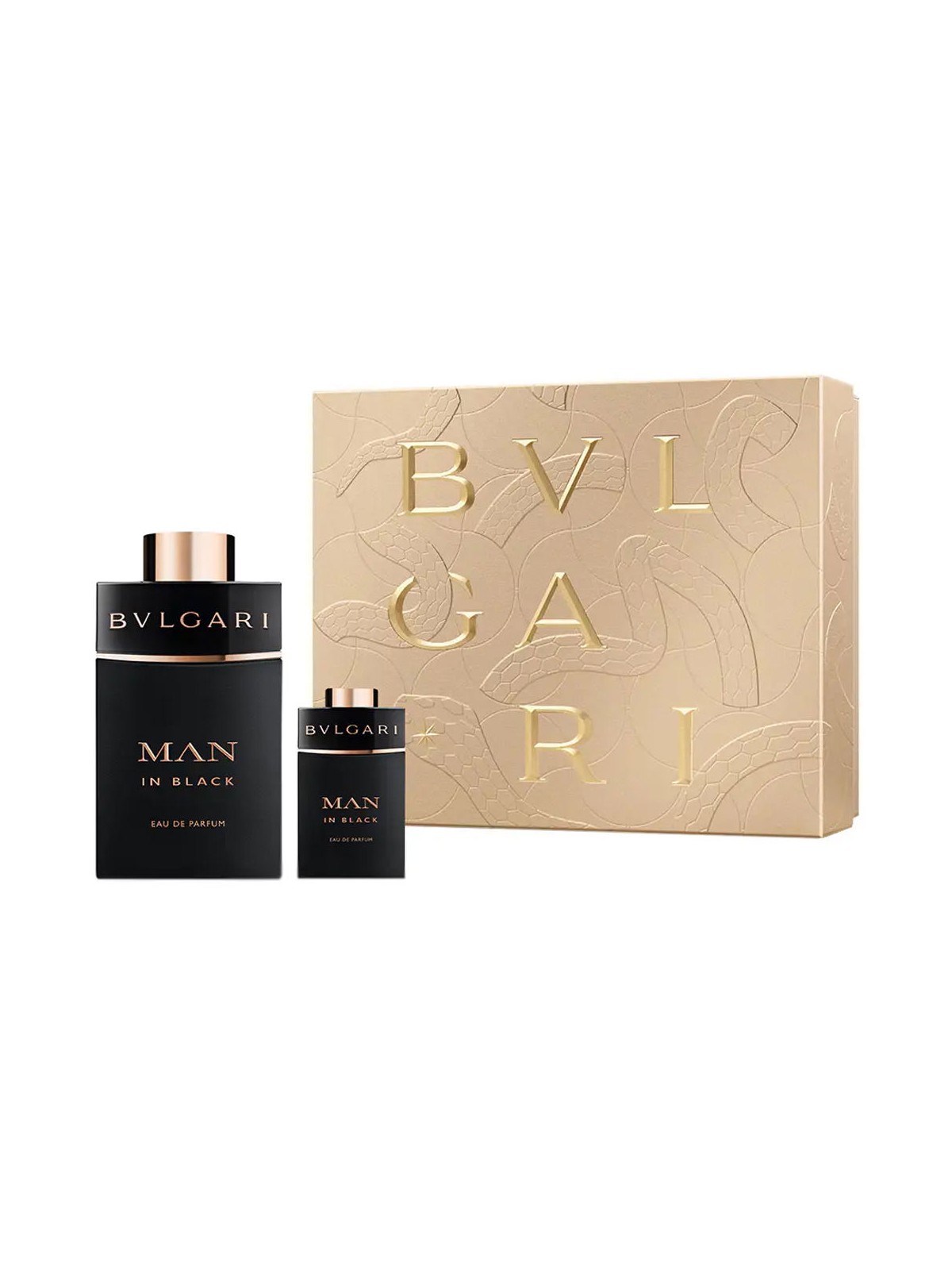 Bvlgari BVLGARI MAN IN BLACK CASE 2 pezzi Eau de parfum spray 100 ml + Eau de Parfum 15 ml unisex