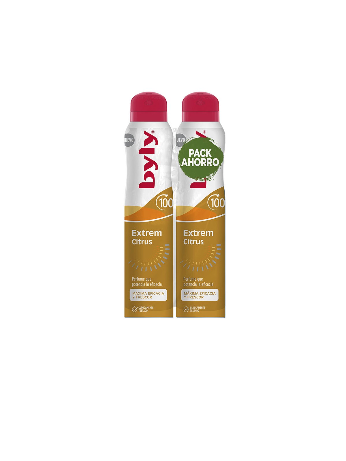 Byly BYLY EXTREM CITRUS DEO VAPO LOTTO 2 x 200ml unisex