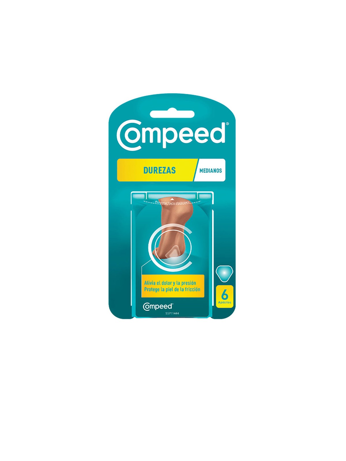 Compeed Calli di media entità, 6 medicazioni unisex