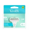 Gillette Caricabatterie GILLETTE VENUS SMOOTH SENSITIVE con 4 ricariche donna
