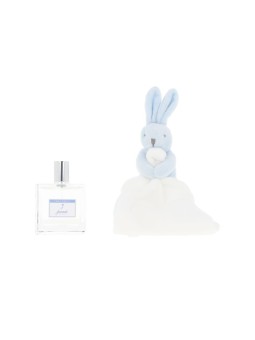 Jacadi CASSA PICCOLA 2 pezzi Eau de Cologne alcohol-free spray 100 ml + Jacadi Rabbit Plush 1 u uomo