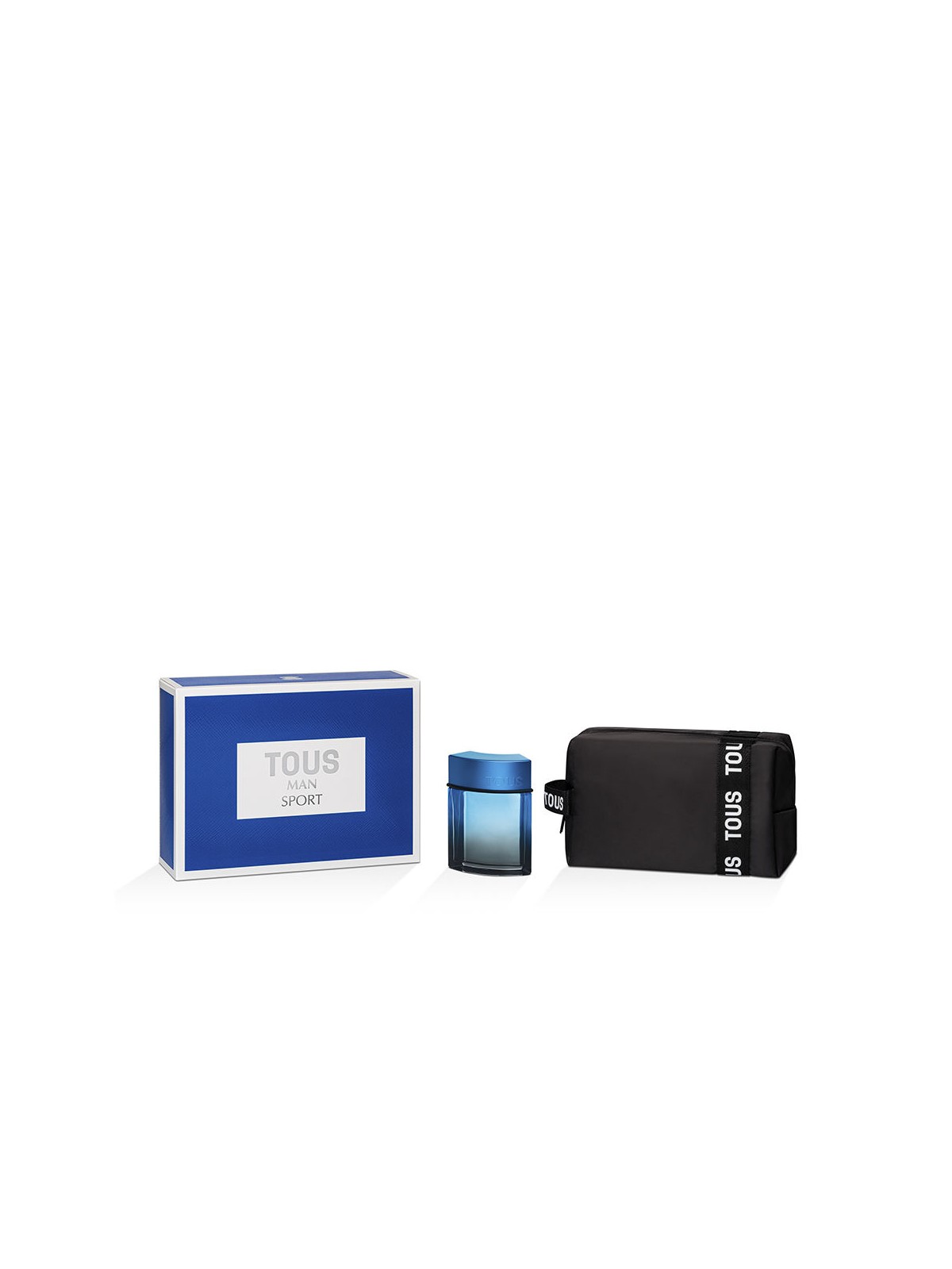 Tous SET SPORTIVA TOUS MAN 2 pezzi Eau de Toilette spray 100 ml + Toiletry bag 1 u uomo