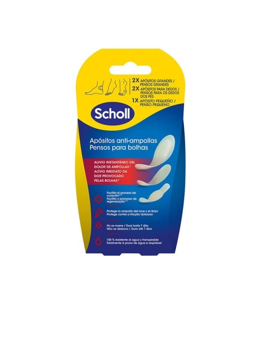 Scholl Cerotti antivesciche, confezione assortita da 5 pezzi unisex