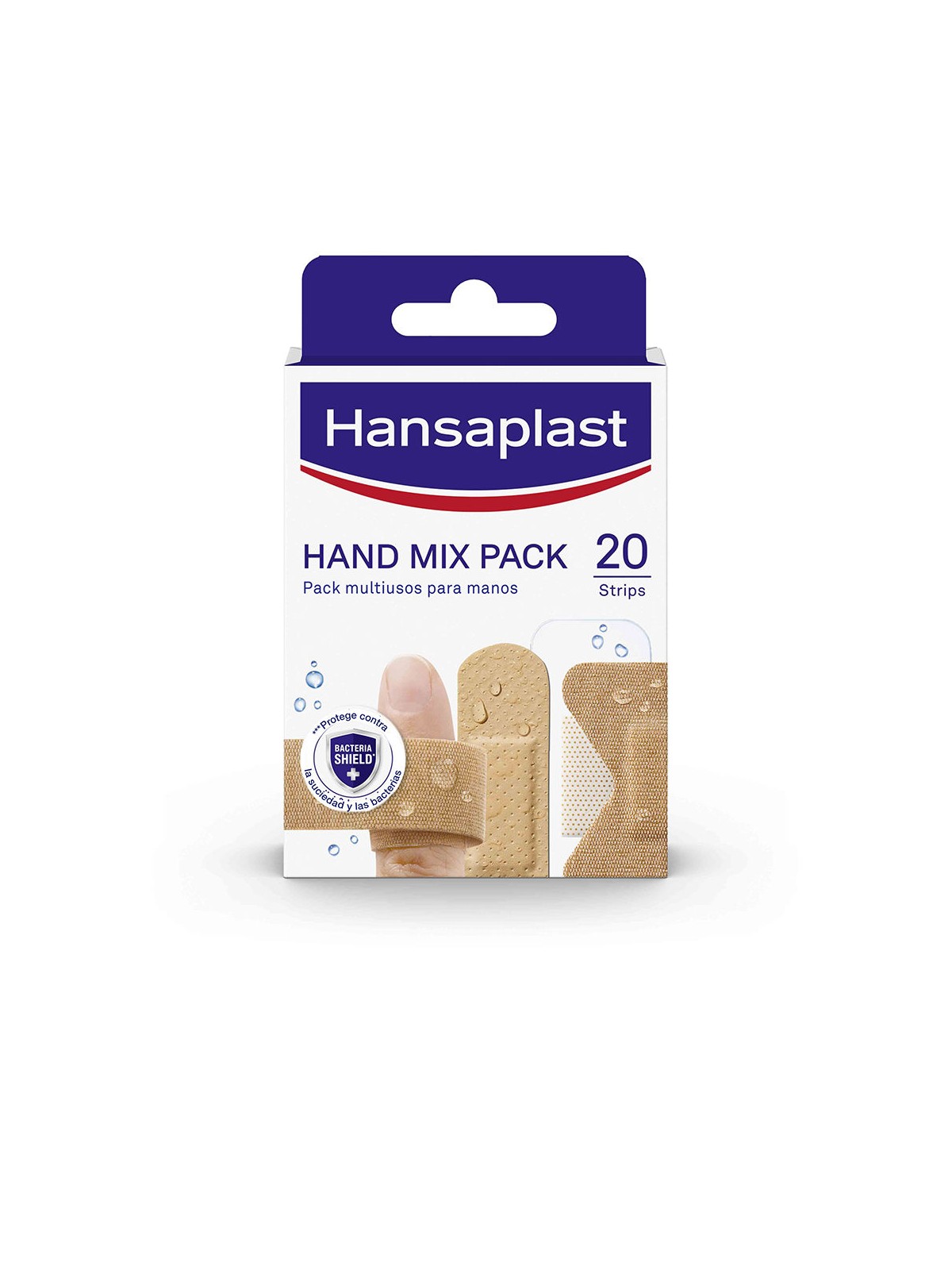 Hansaplast Cerotti HP HAND MIX, 5 misure, 20 pezzi unisex