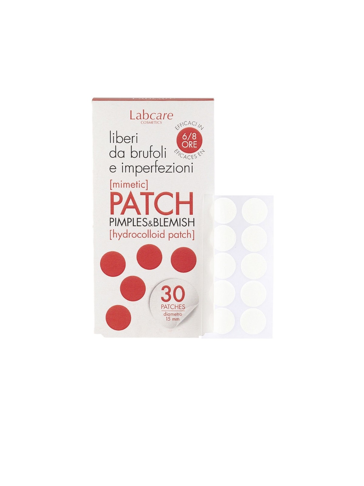 Labcare CEROTTI PER BRUFOLI E IMPERFEZIONI 15 mm 30 unità unisex