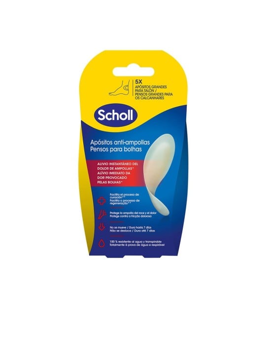 Scholl Cerotti per vesciche digrandi dimensioni, 5 pezzi unisex
