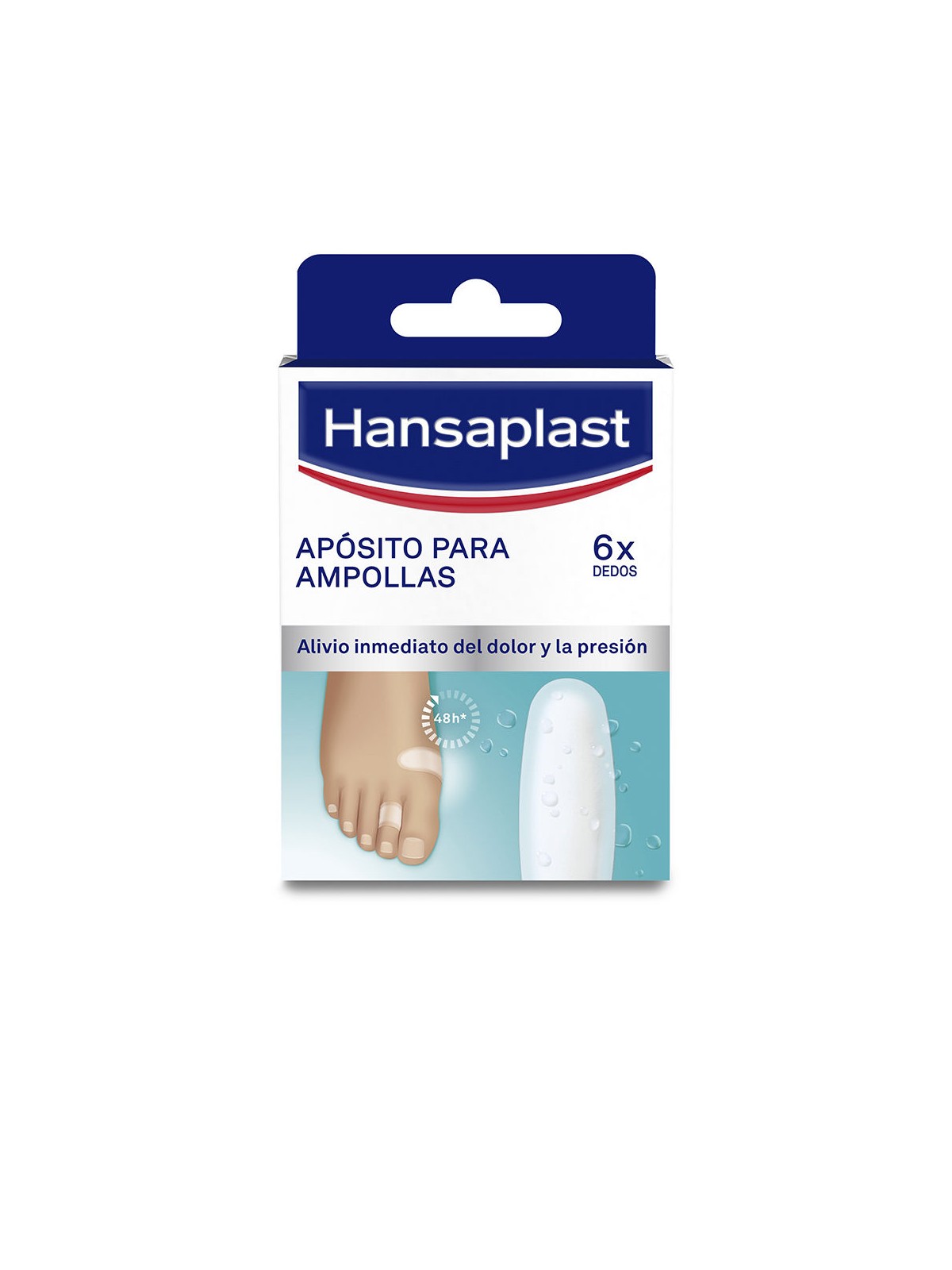 Hansaplast Cerotti per vesciche HP FOOT EXPERT, formato piccolo, confezione da 6 pezzi unisex