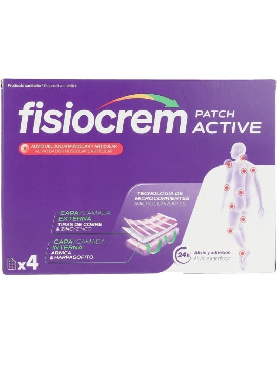 Fisiocrem Cerotto attivo FISIOCREM, 4 unità unisex