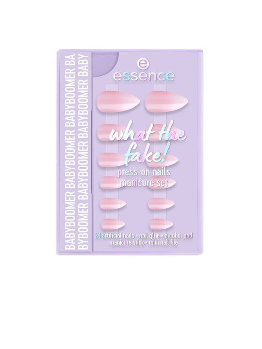 Essence CHE FINTEZZA! SET DI UNGHIE FINTE n.03-Babyboomer 6 pezzi unisex