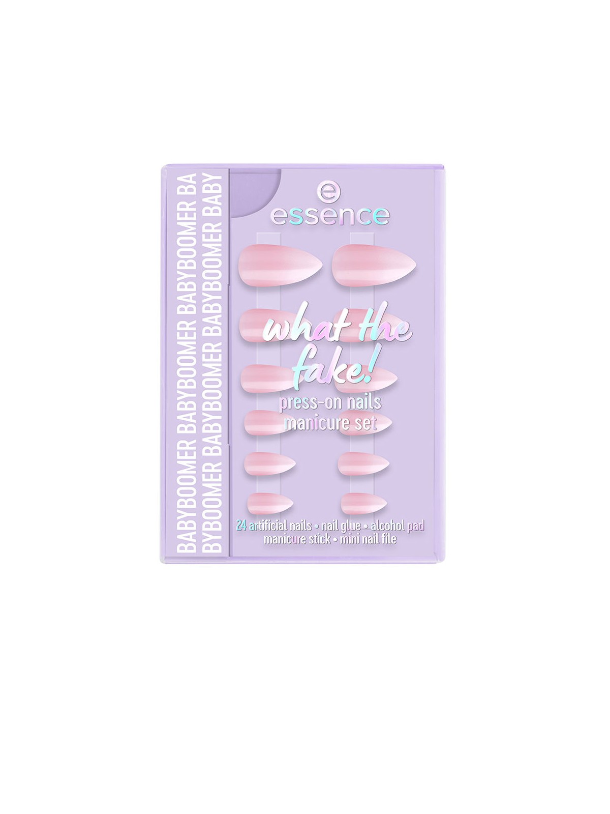 Essence CHE FINTEZZA! SET DI UNGHIE FINTE n.03-Babyboomer 6 pezzi unisex