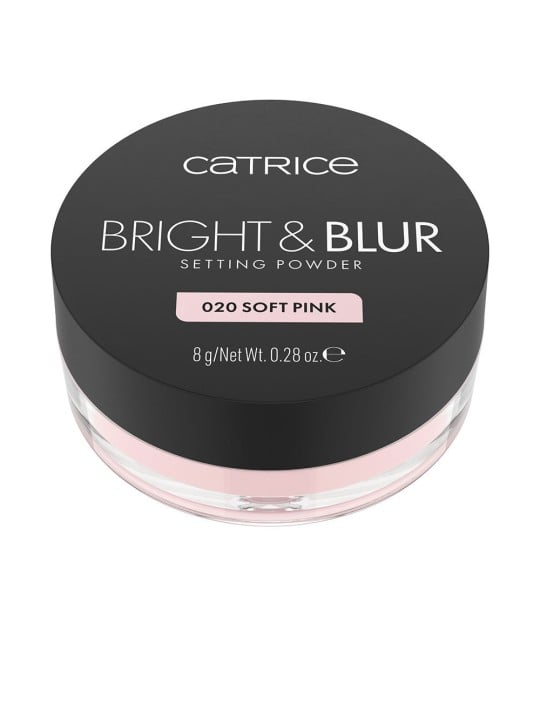 Catrice Cipria fissante in polvere libera BRIGHT & BLUR n.020-Rosa tenue 8gr unisex