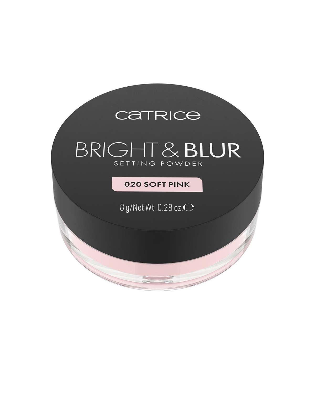 Catrice Cipria fissante in polvere libera BRIGHT & BLUR n.020-Rosa tenue 8gr unisex