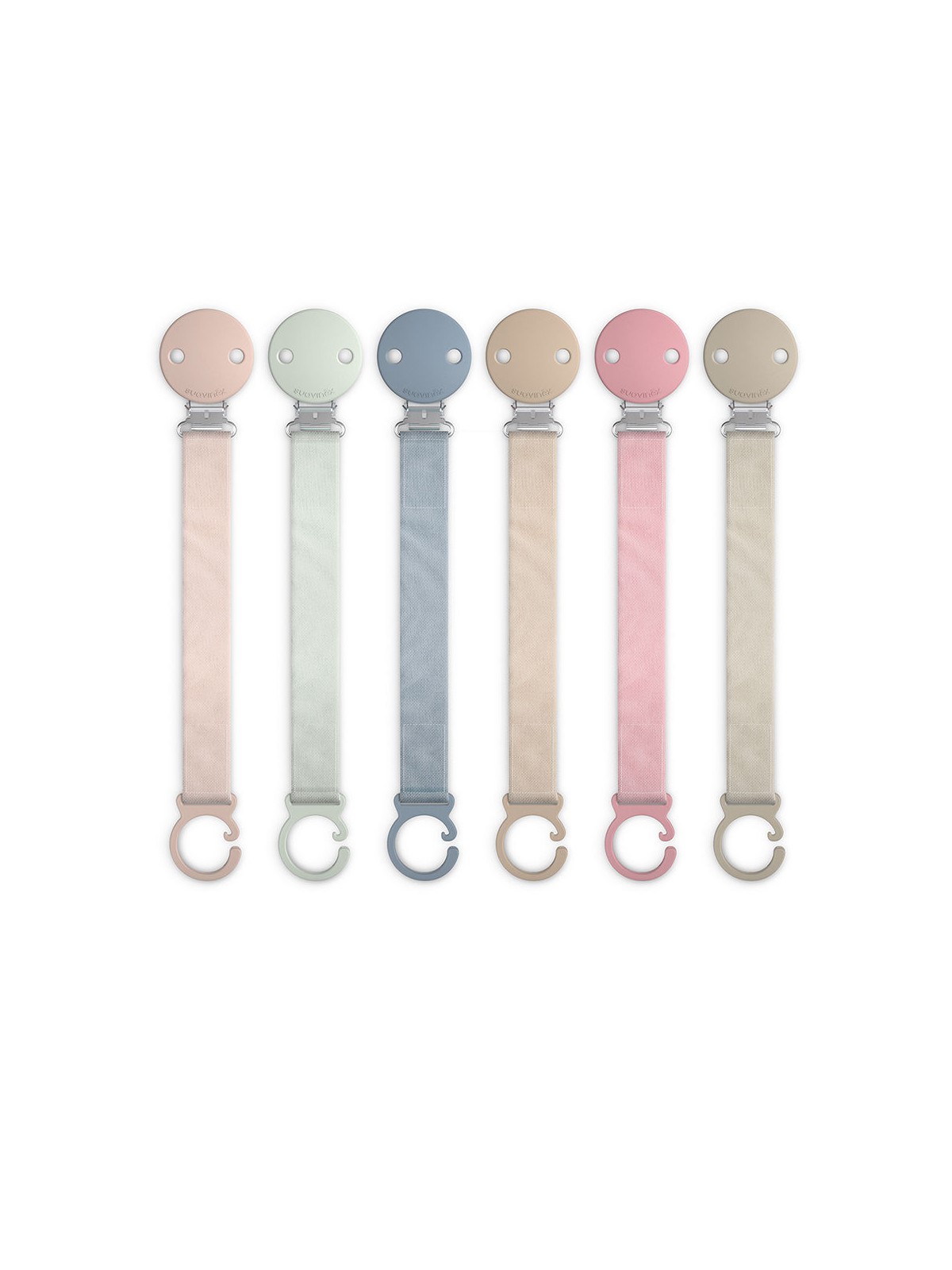 Suavinex Clip per ciuccio SELECTION con nastro n.Wonderland 1 pezzo unisex