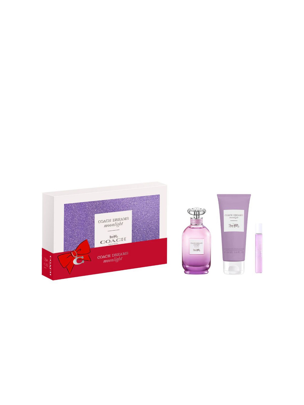 Coach COACH DREAMS MOONLIGHT CUSTODIA 3 pezzi Eau de Parfum spray 90 ml + Body lotion 100 ml + Eau de Parfum spray 7.5 ml donna