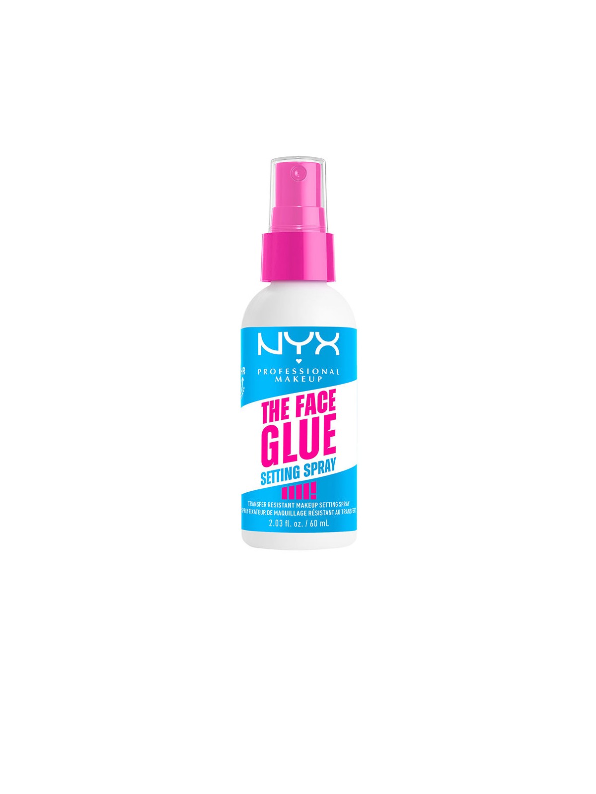 Nyx Professional Make Up Colla per il viso, adesivo forte e a lunga durata, 60ml unisex