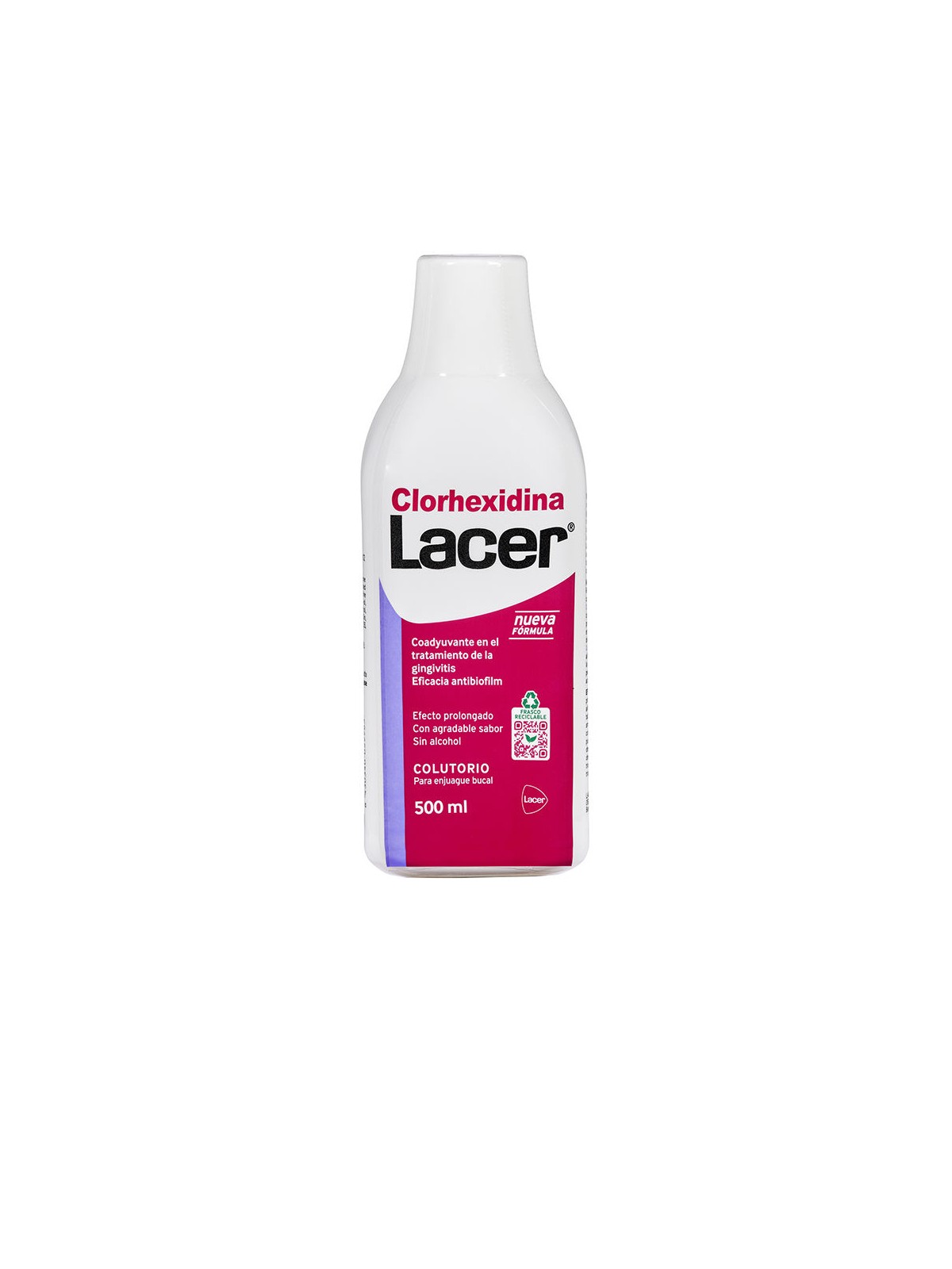 Lacer Collutorio alla clorexidina 500ml unisex