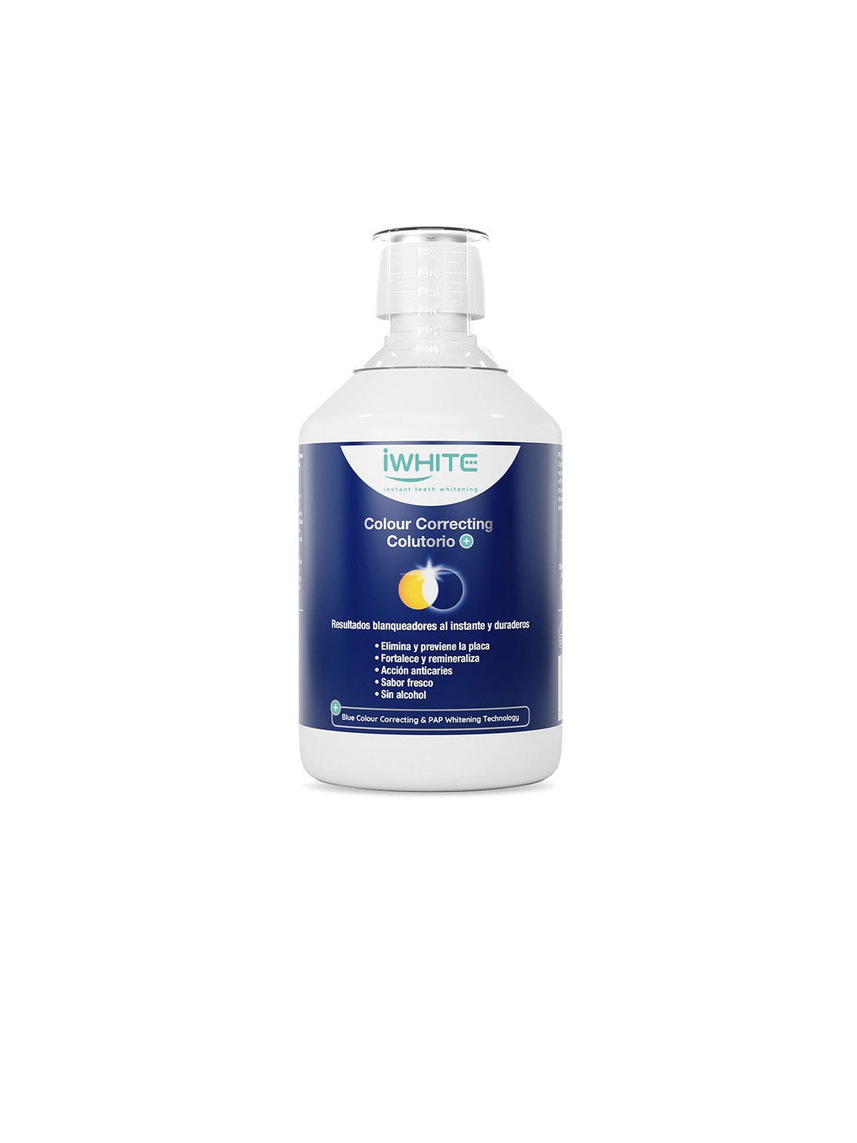 Iwhite Collutorio correttivo del colore + 500ml unisex
