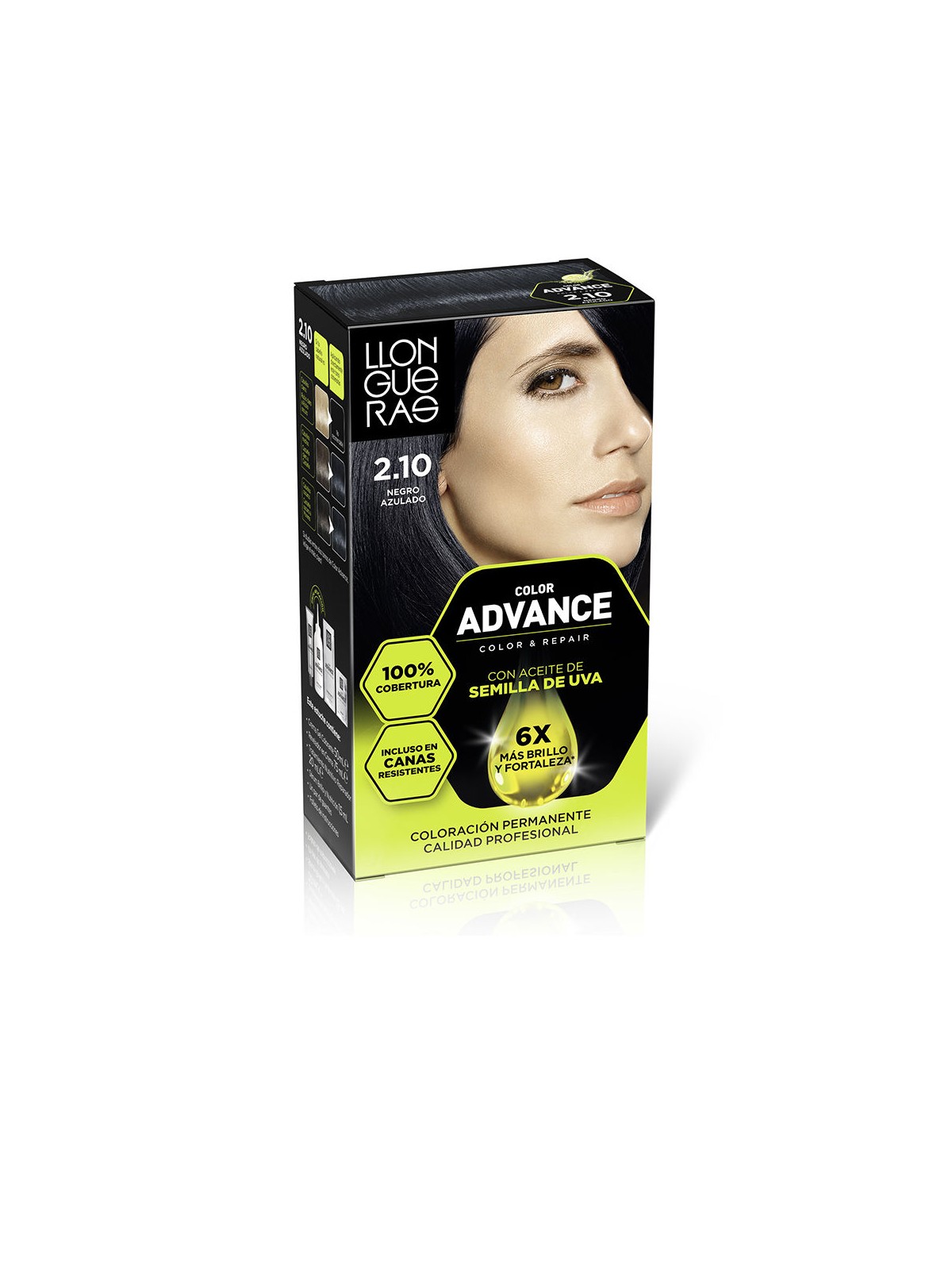 Llongueras COLOR ADVANCE n.2,10-blu nero 1 u unisex