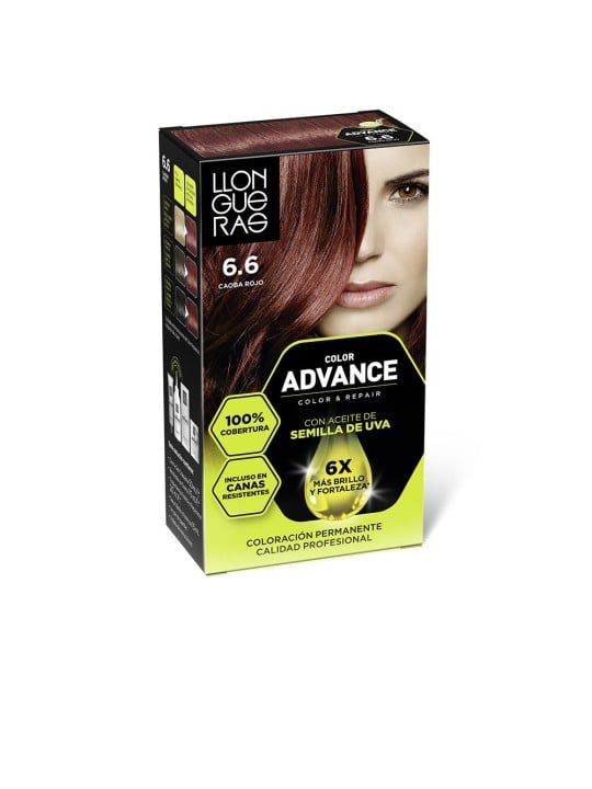 Llongueras COLOR ADVANCE n.6,6 - mogano rosso intenso 1 unità unisex