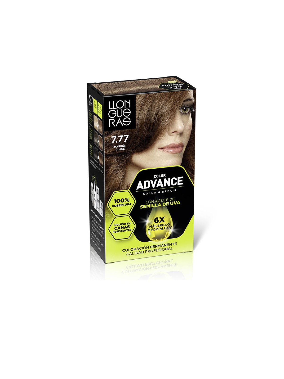 Llongueras COLOR ADVANCE n.7.77 - Marrone Glacé 1 unità unisex