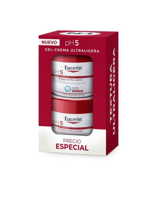 Eucerin Confezione da 2 gel-crema ultraleggera PH5 da 350ml 2 x 350 ml unisex